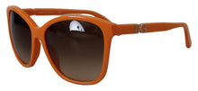 Load image into Gallery viewer, Dolce & Gabbana Chic Orange Round Sunglasses for Women
