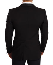 Load image into Gallery viewer, Dolce & Gabbana Elegant Black Slim Fit Formal Blazer