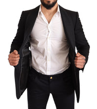 Load image into Gallery viewer, Dolce & Gabbana Elegant Black Slim Fit Formal Blazer