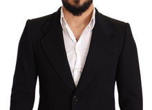 Load image into Gallery viewer, Dolce & Gabbana Elegant Slim Fit Black Cotton Blazer