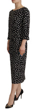 Load image into Gallery viewer, Dolce & Gabbana Polka Dot Sheath Midi Elegance