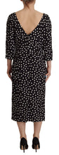 Load image into Gallery viewer, Dolce & Gabbana Polka Dot Sheath Midi Elegance