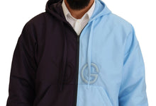 Load image into Gallery viewer, Dolce & Gabbana Elegant Hooded Blue Jacket - Full Zipper Closure