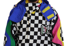 Load image into Gallery viewer, Dolce & Gabbana Multicolor Velcro Hooded Jacket
