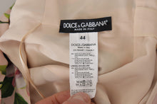 Load image into Gallery viewer, Dolce & Gabbana Elegant Floral Silk Wrap Dress