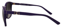 Load image into Gallery viewer, Dolce & Gabbana Elegant Violet Round Sunglasses for Women
