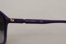 Load image into Gallery viewer, Dolce & Gabbana Elegant Violet Round Sunglasses for Women
