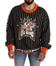 Load image into Gallery viewer, Dolce & Gabbana Black Multicolor DG King Print Sweater