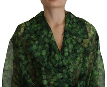 Load image into Gallery viewer, Dolce & Gabbana Enchanting Sheer Silk Organza Trench Coat