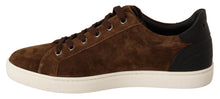Load image into Gallery viewer, Dolce & Gabbana Elegant Leather Casual Sneakers in Brown