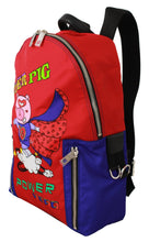 Load image into Gallery viewer, Dolce & Gabbana Vibrant Red Multicolor Print Men's Backpack