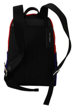Load image into Gallery viewer, Dolce & Gabbana Vibrant Red Multicolor Print Men's Backpack