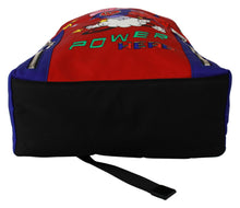 Load image into Gallery viewer, Dolce & Gabbana Vibrant Red Multicolor Print Men's Backpack
