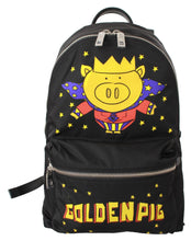 Load image into Gallery viewer, Dolce & Gabbana Golden Pig Motif Luxe Backpack