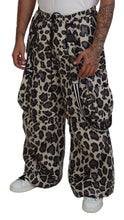 Load image into Gallery viewer, Dolce & Gabbana Multicolor Leopard Print Snow Pants