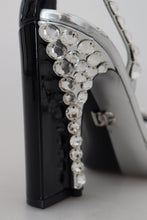 Load image into Gallery viewer, Dolce & Gabbana Elegant Crystals Embellished Leather Pumps