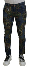 Load image into Gallery viewer, Dolce & Gabbana Elegant Slim-Fit Blue Denim Jeans
