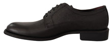 Load image into Gallery viewer, Dolce & Gabbana Elegant Black Leather Derby Dress Shoes