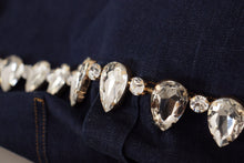 Load image into Gallery viewer, Dolce & Gabbana Elegant Crystal-Embellished Denim Jacket