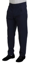 Load image into Gallery viewer, Dolce & Gabbana Dark Blue Cotton Chino Formal Pants