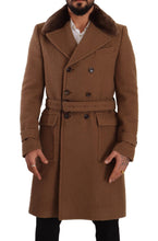 Load image into Gallery viewer, Dolce & Gabbana Elegant Double Breasted Wool Overcoat