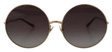 Load image into Gallery viewer, Dolce & Gabbana Elegant Black Gold Gradient Sunglasses