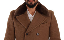 Load image into Gallery viewer, Dolce & Gabbana Elegant Double Breasted Wool Overcoat