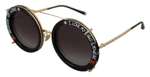 Load image into Gallery viewer, Dolce & Gabbana Elegant Black Gold Gradient Sunglasses