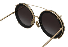 Load image into Gallery viewer, Dolce & Gabbana Elegant Black Gold Gradient Sunglasses