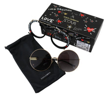 Load image into Gallery viewer, Dolce & Gabbana Elegant Black Gold Gradient Sunglasses