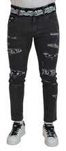 Load image into Gallery viewer, Dolce & Gabbana Chic Gray Slim Fit Skinny Jeans