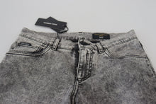 Load image into Gallery viewer, Dolce & Gabbana Grey Washed Cotton Slim Fit Men Denim Jeans