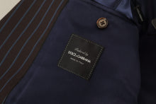 Load image into Gallery viewer, Dolce & Gabbana Elegant Black Striped Virgin Wool Suit