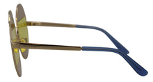 Load image into Gallery viewer, Dolce & Gabbana Crystal Embellished Gold Oval Sunglasses