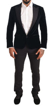 Load image into Gallery viewer, Dolce & Gabbana Elegant Two-Piece Velvet Suit in Blue