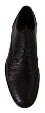 Load image into Gallery viewer, Dolce & Gabbana Elegant Black Derby Oxford Wingtips