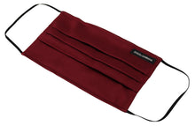 Load image into Gallery viewer, Dolce & Gabbana Elegant Silk Pleated Maroon Face Mask