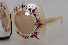 Load image into Gallery viewer, Dolce & Gabbana Elegant Beige Embellished Sunglasses