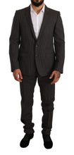 Load image into Gallery viewer, Dolce & Gabbana Elegant Gray Martini Woolen Suit Set