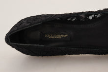 Load image into Gallery viewer, Dolce & Gabbana Elegant Floral Lace Flat Vally Shoes