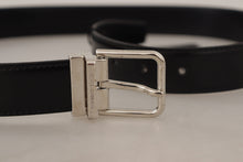 Load image into Gallery viewer, Dolce & Gabbana Elegant Black Leather Statement Belt
