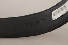 Load image into Gallery viewer, Dolce & Gabbana Elegant Black Leather Belt