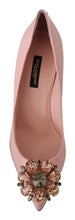 Load image into Gallery viewer, Dolce & Gabbana Crystal Embellished Patent Leather Pumps