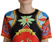 Load image into Gallery viewer, Dolce & Gabbana Glamourous Multicolor Silk Top