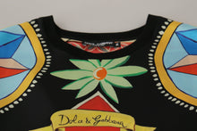 Load image into Gallery viewer, Dolce & Gabbana Glamourous Multicolor Silk Top