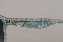 Load image into Gallery viewer, Dolce & Gabbana Elegant Blue Lace-Crystal Sunglasses