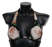 Load image into Gallery viewer, Dolce & Gabbana Elegant Floral Print Bikini Top