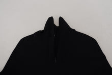 Load image into Gallery viewer, Dolce & Gabbana Elegant Black Wool Half Zip Turtleneck Sweater