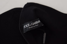 Load image into Gallery viewer, Dolce & Gabbana Elegant Black Wool Half Zip Turtleneck Sweater