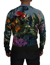 Load image into Gallery viewer, Dolce & Gabbana Jungle Embroidered Wool Silk Sweater